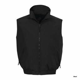 【在庫限り】Tri-Mountain トライマウンテン 11.5 oz Unisex Ridge Nylon Vest With Fleece Lining (品番TRI8400)