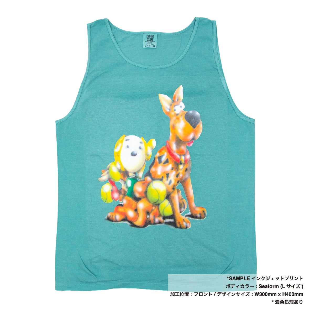 Comfort Colors コンフォートカラーズ 6.1 oz Garment Dyed Tank (品番CC9360)