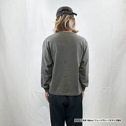 United Athle ユナイテッドアスレ 6.2oz オープンエンド フェードウォッシュ ロングスリーブ Tシャツ(2.1インチリブ)(品番4231-01)