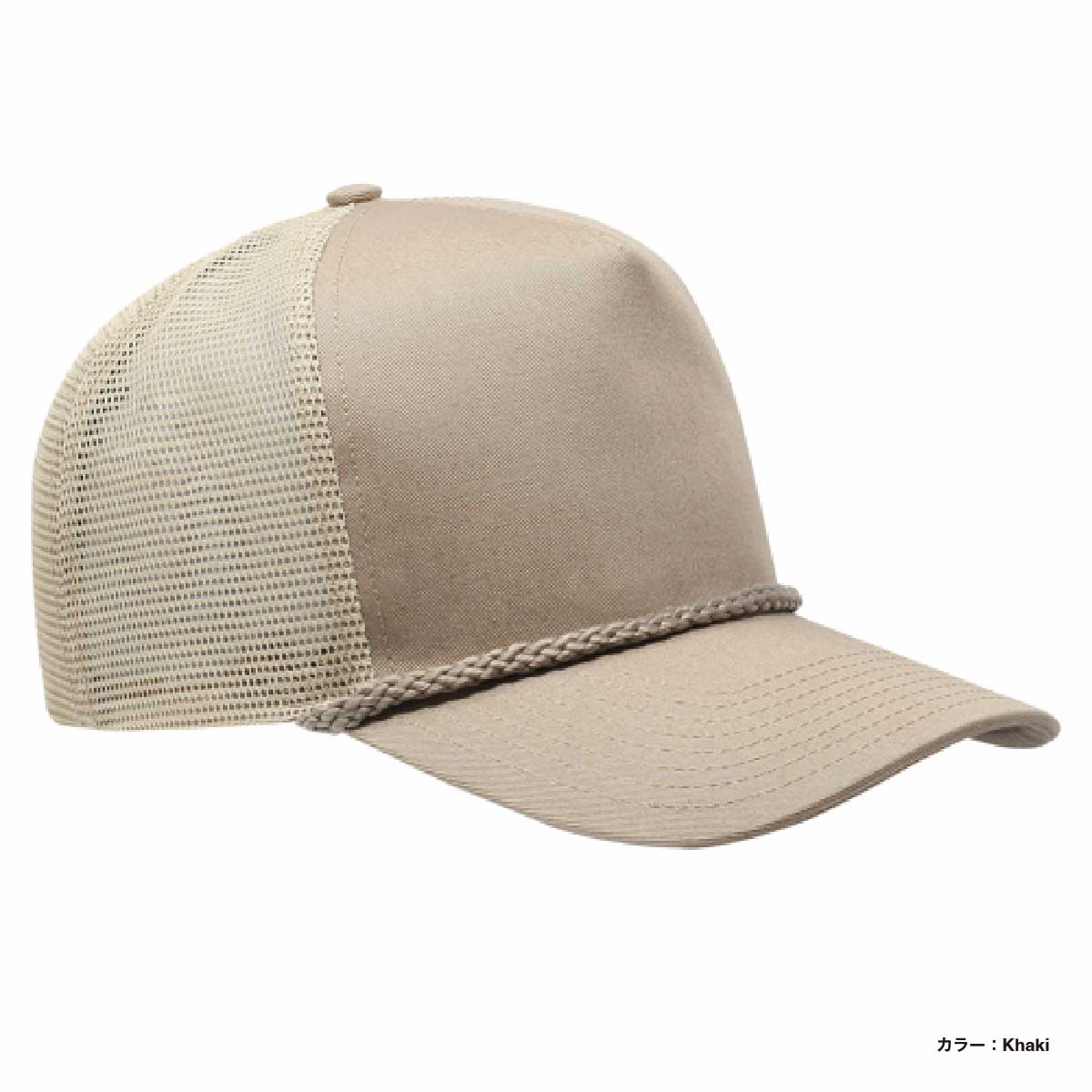 Cobra Caps コブラ キャップス 5 Panel Cotton Twill Front, Mesh Back, Rope Cap (品番C256MUS)