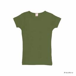demimoon デミムーン 5.8 oz S/S 袖口リブ無しTシャツ <首元リブあり> (品番DM4312)