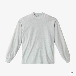 LOS ANGELES APPAREL ロサンゼルスアパレル L/S Grmnt Dye Crew Neck 6.5oz [※国内] (品番1807GD-Z)