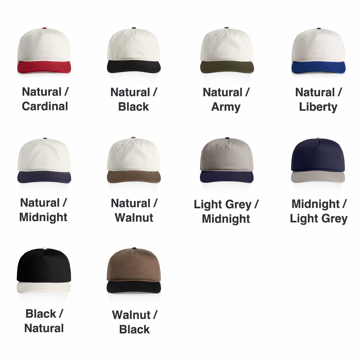 AS Colour エーエス カラー Class Two-Tone Cap (品番1154US) 
