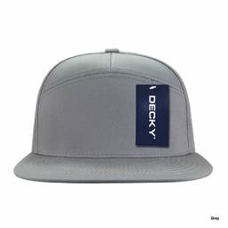 【在庫限り】 DECKY ディッキー 7 Panel Snapbacks (品番1098)