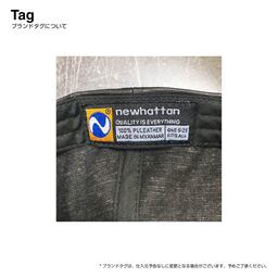 newhattan ニューハッタン PUレザーキャップ (品番NWHT-PU-1741)