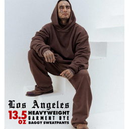 SHAKA WEAR シャカウェア Garment Dye Straight Leg Baggy Sweatpants (品番SWGDSLBP)