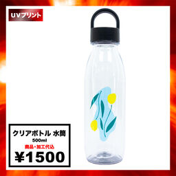IKEA クリアボトル 水筒 (品番00480014)