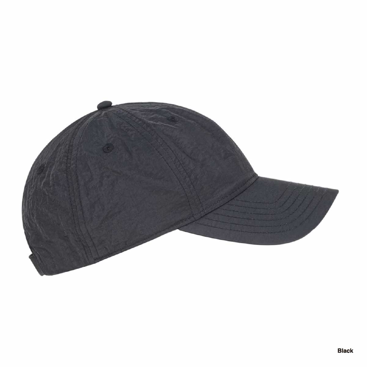 Big Accessories ビッグアクセサリーズ Crinkle Nylon Cap (品番BA715)