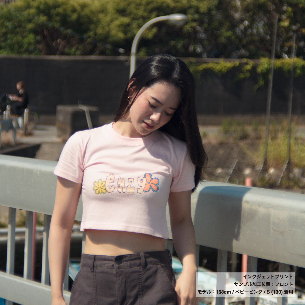 クロップド Tシャツ (品番CPCT-5001-02)