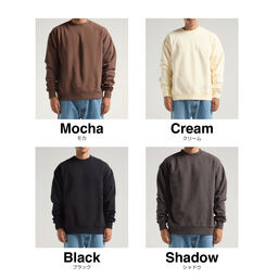 SHAKA WEAR シャカウェア 13.5 oz Garment Dye Fleece Crewneck (品番SWGDCN)