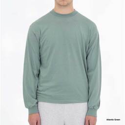 LOS ANGELES APPAREL ロサンゼルスアパレル L/S Grmnt Dye Crew Neck 6.5oz [※国内] (品番1807GD-Z)