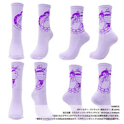 メンズ オリジナル 総柄編みスポーツソックス (品番CPWS-015)