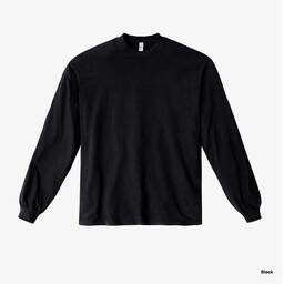 LOS ANGELES APPAREL ロサンゼルスアパレル L/S Grmnt Dye Crew Neck 6.5oz [※国内] (品番1807GD-Z)