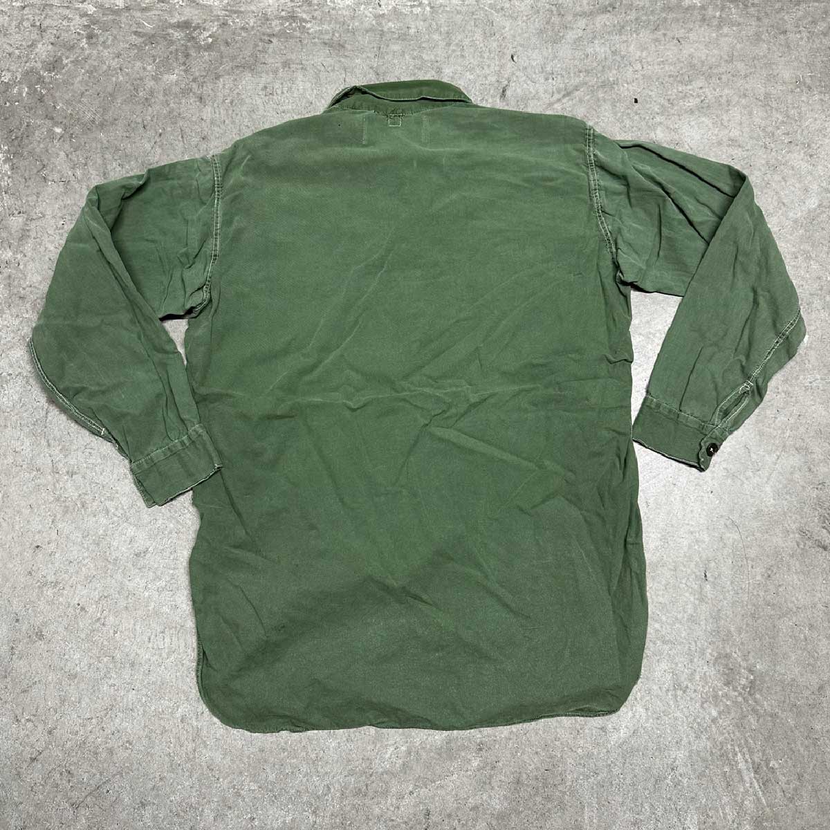 SWEDISH ARMY/USED - Long Sleeve Shirt (品番CU077)