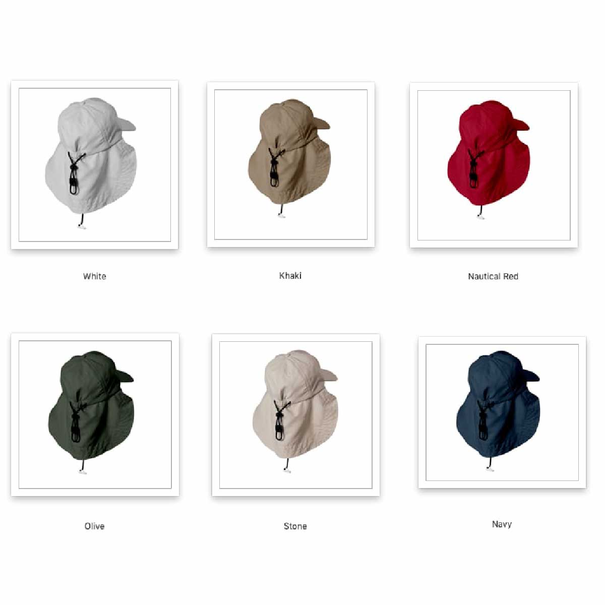 ADAMS HEADWEAR アダムズヘッドウェア 日よけ付キャップ (品番EOM101)
