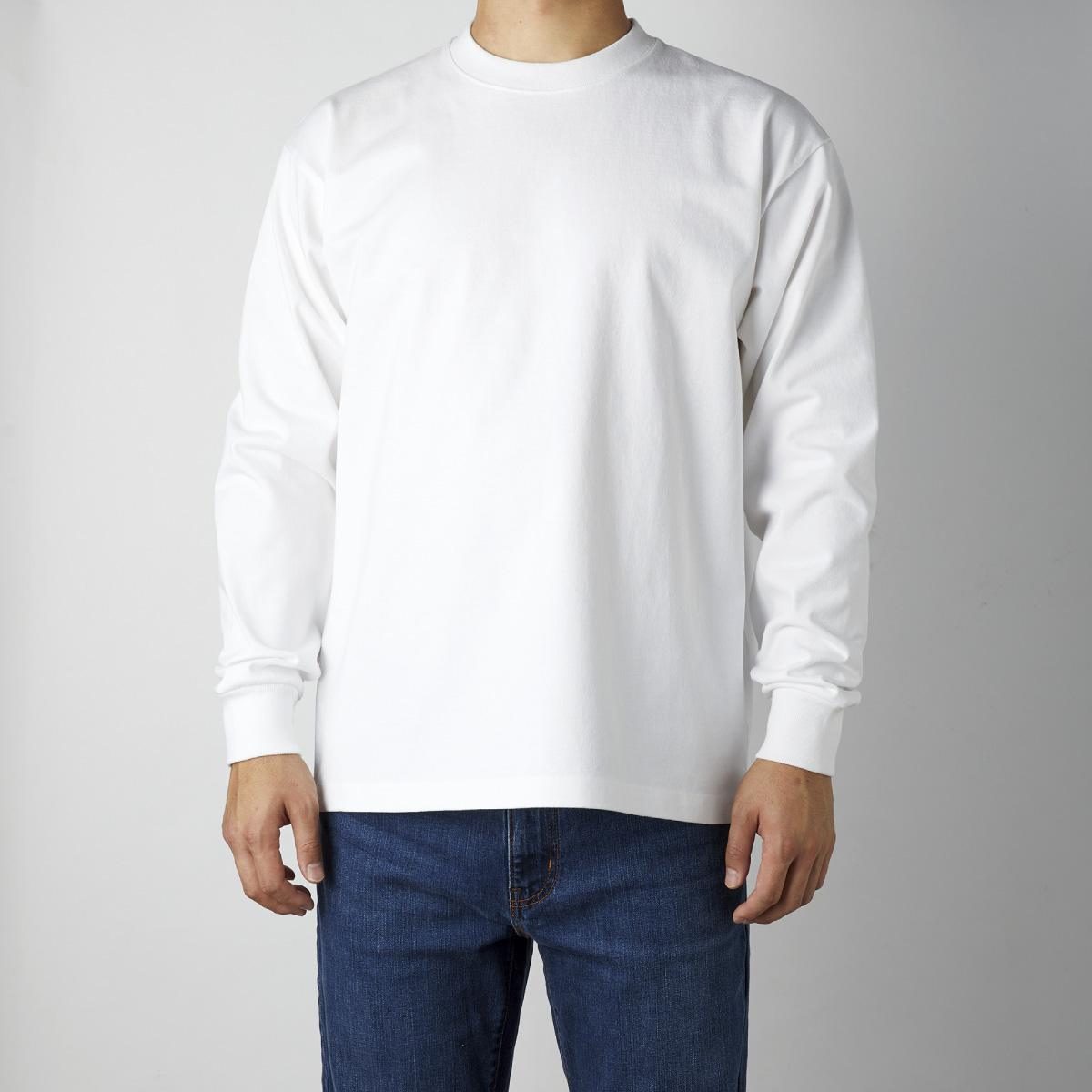 CROSS & STITCH クロスアンドスティッチ 8.1 oz USAコットンロングスリーブTシャツ (品番UCL-951)