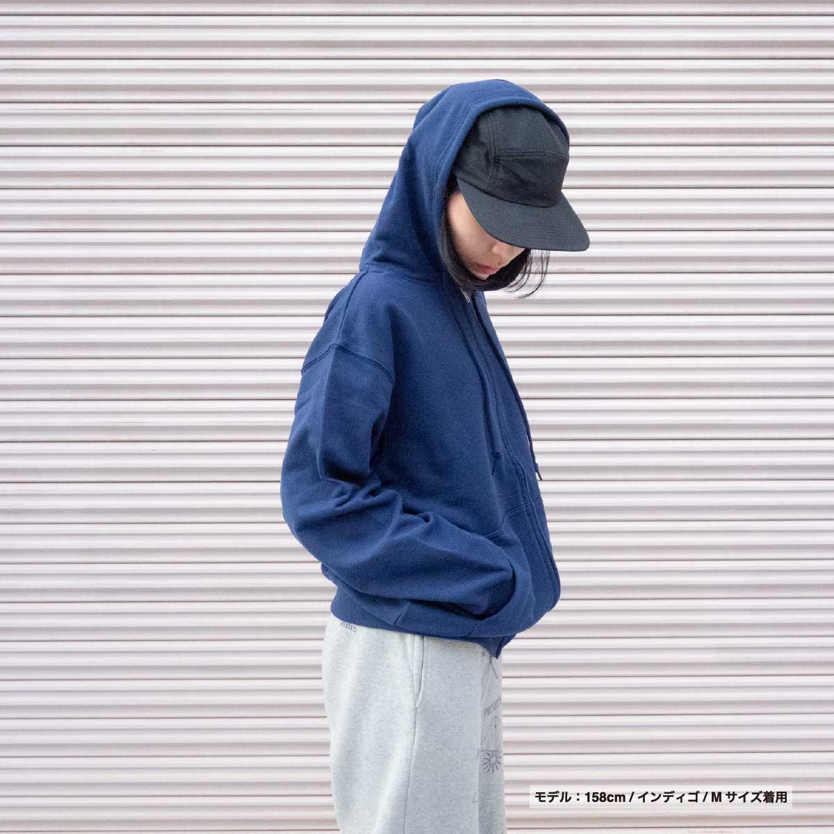 United Athle ユナイテッドアスレ 8.8oz オーセンティック パイル スウェット フルジップ パーカ(裏パイル)(品番5397-01)