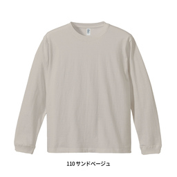 D-FACTORY ディーファクトリー 6.6 oz ロングスリーブコンフォートTシャツ (1.6インチリブ) (品番DF1201)
