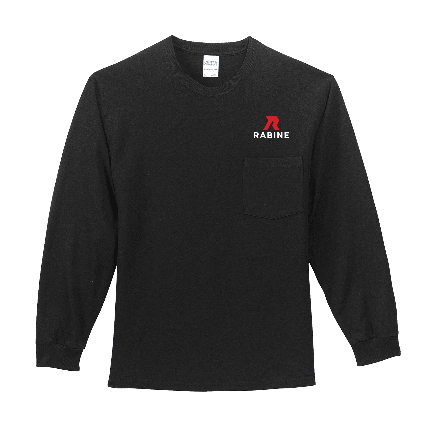 Featured image for “Port & Co™ Long Sleeve Essential Pocket Tee”
