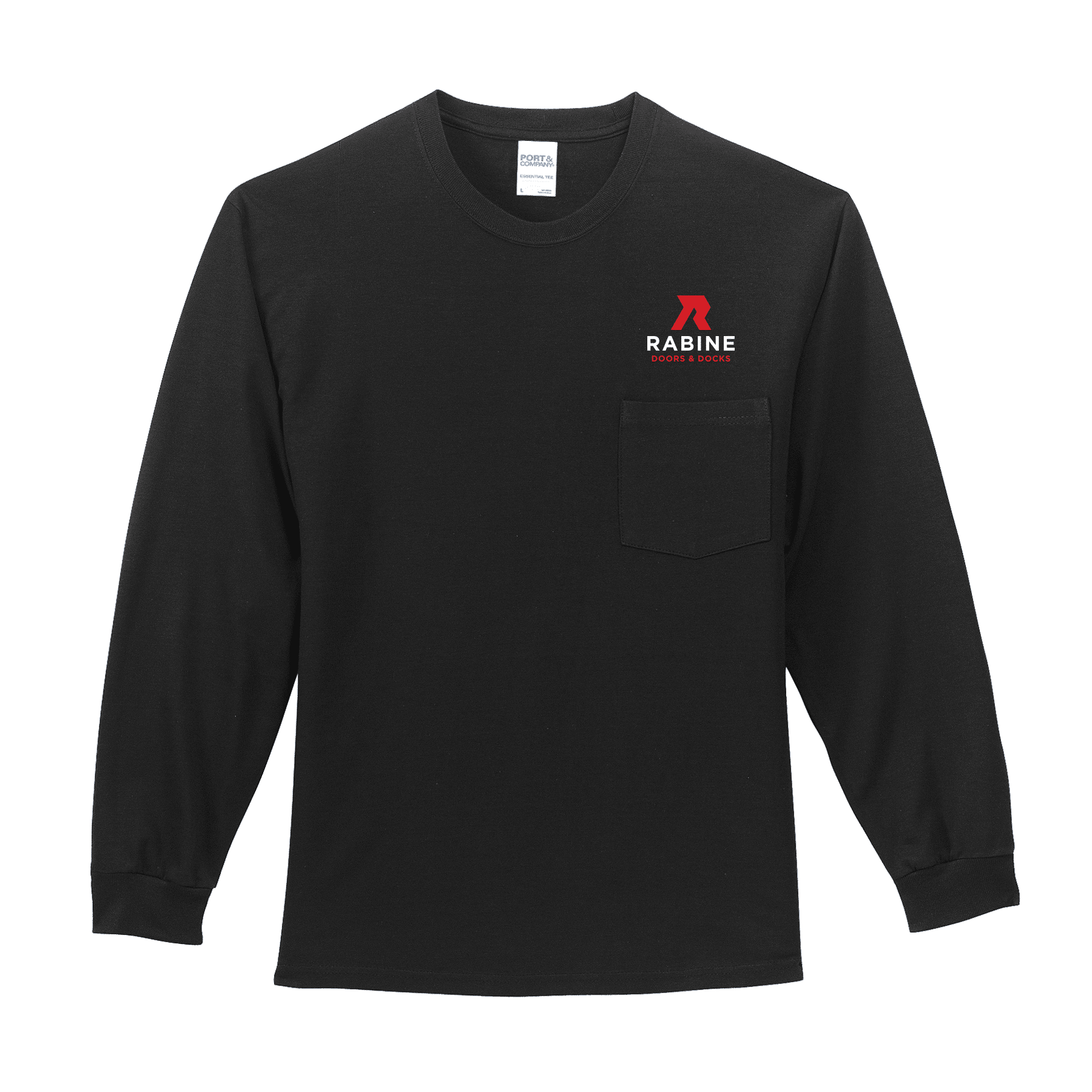 Featured image for “Port & Co™ Long Sleeve Essential Pocket Tee”