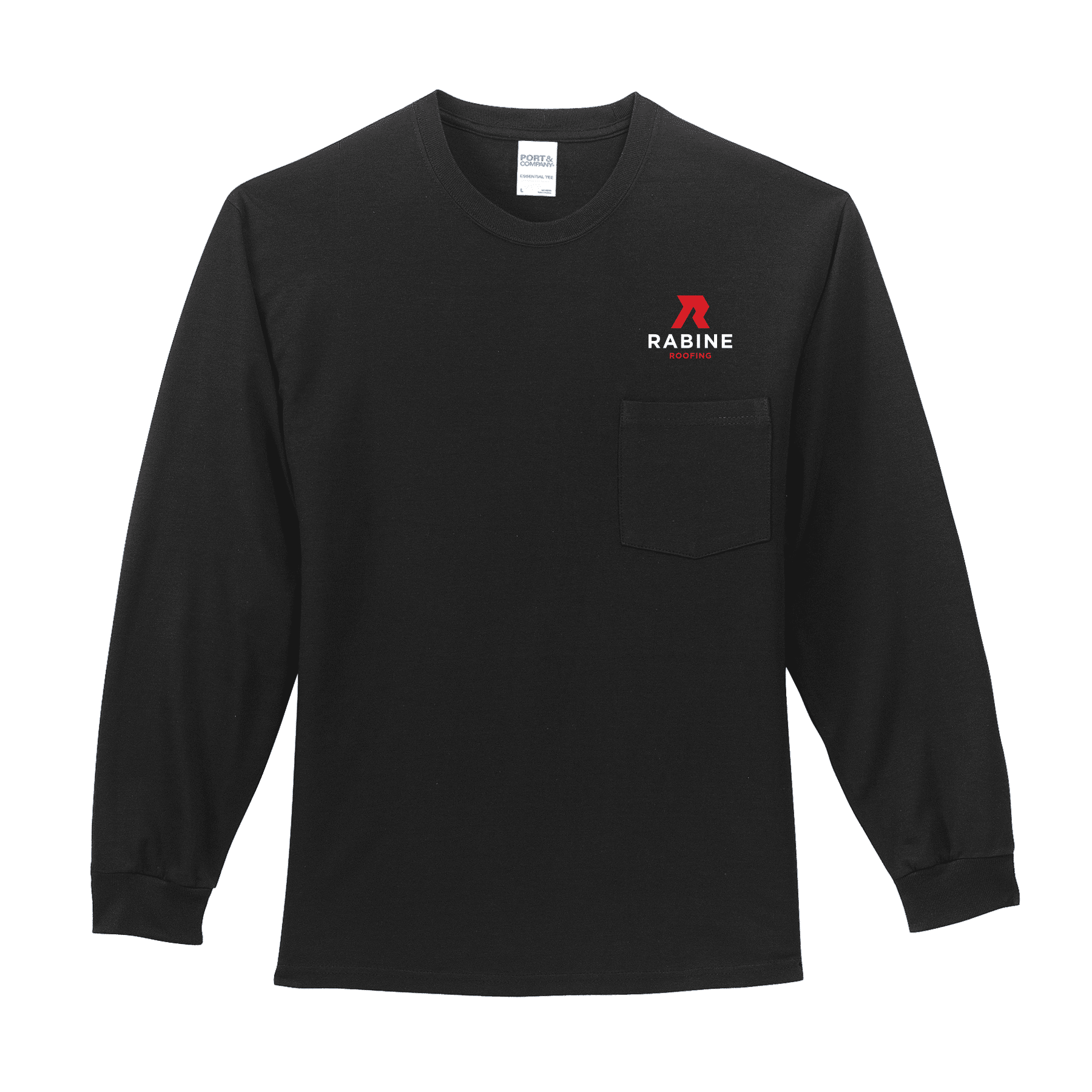 Featured image for “Port & Co™ Long Sleeve Essential Pocket Tee”