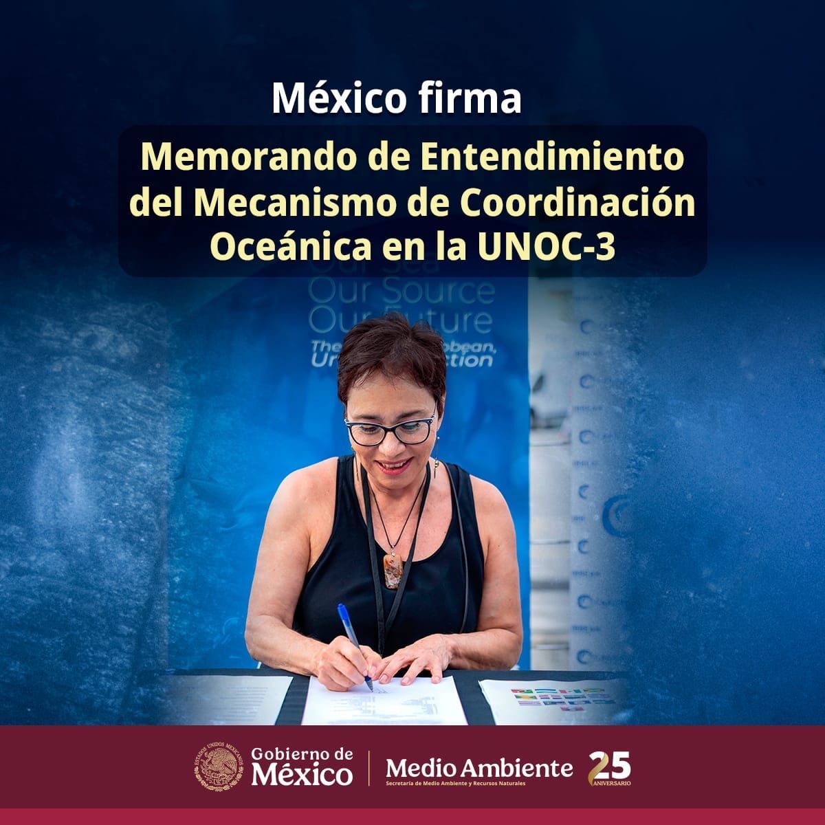 Mexico signs Memorandum of Understanding of the Oceanic Coordination Mechanism at UNOC-3
