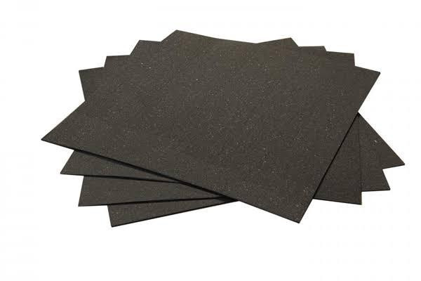 3mm Acoustic Rubber Underlay Matting TacMat - Sheet 1100X1000mm