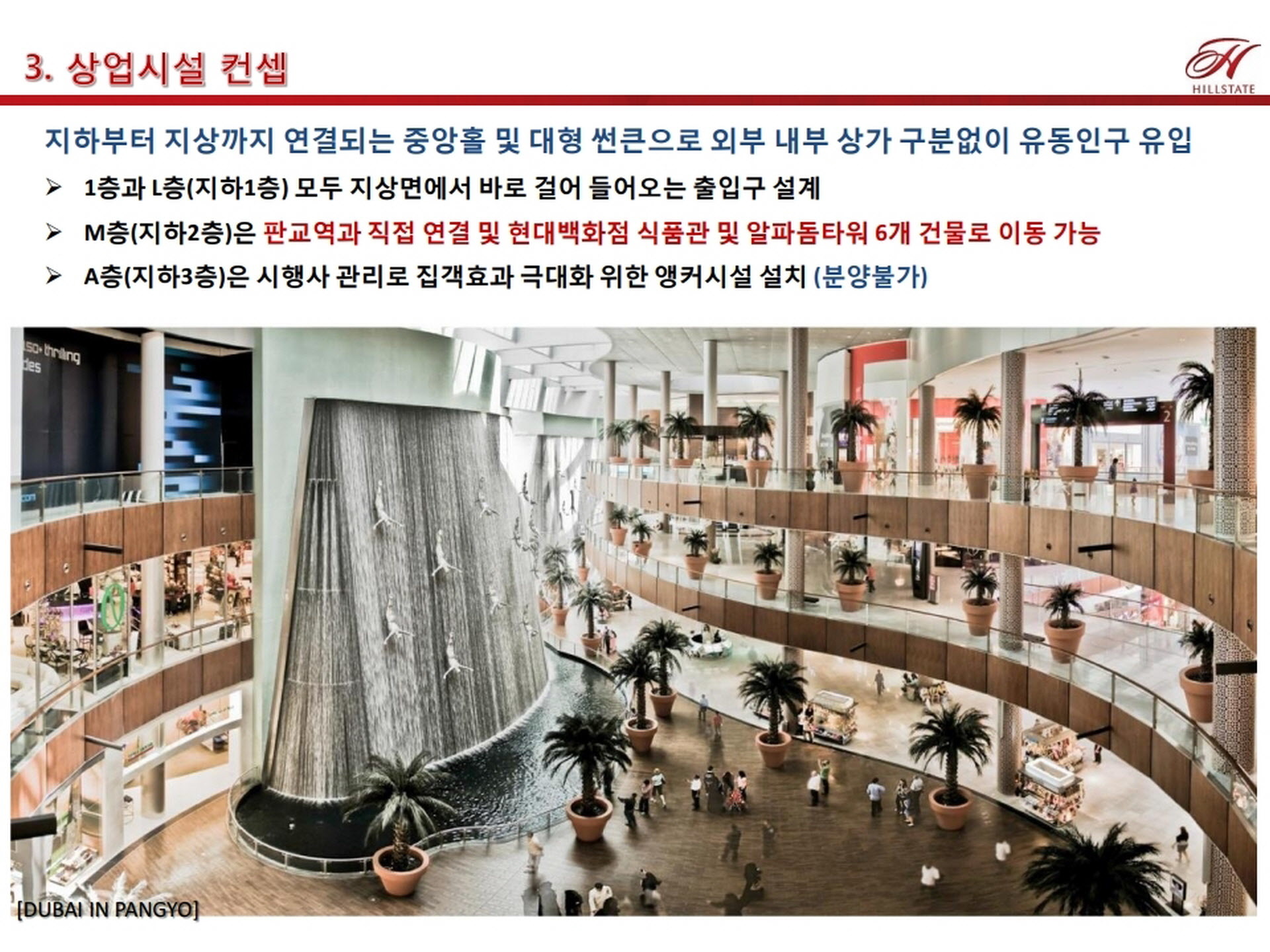 힐스테이트 판교역 단지안내 설명