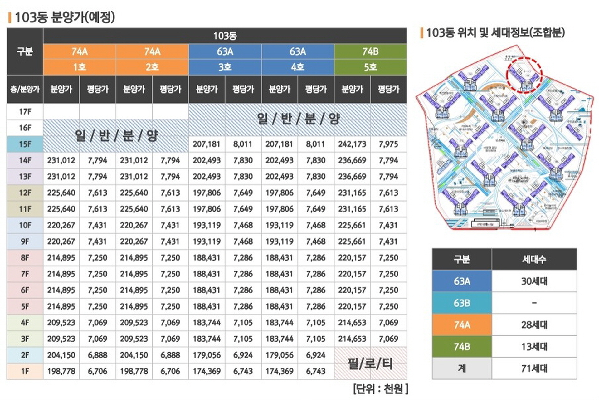 김포 코오롱하늘채 103