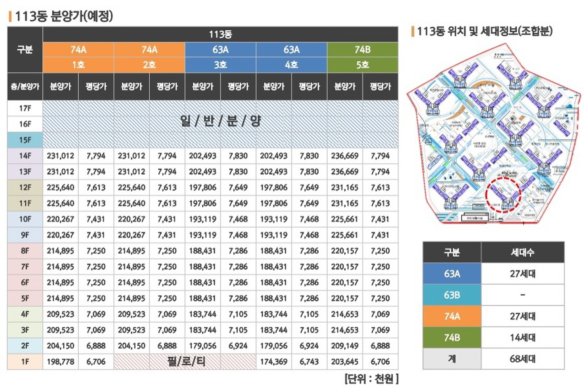 김포 코오롱하늘채 113