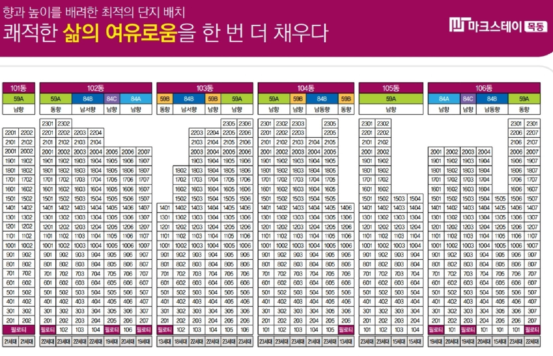 마크스테이 목동 단지안내2