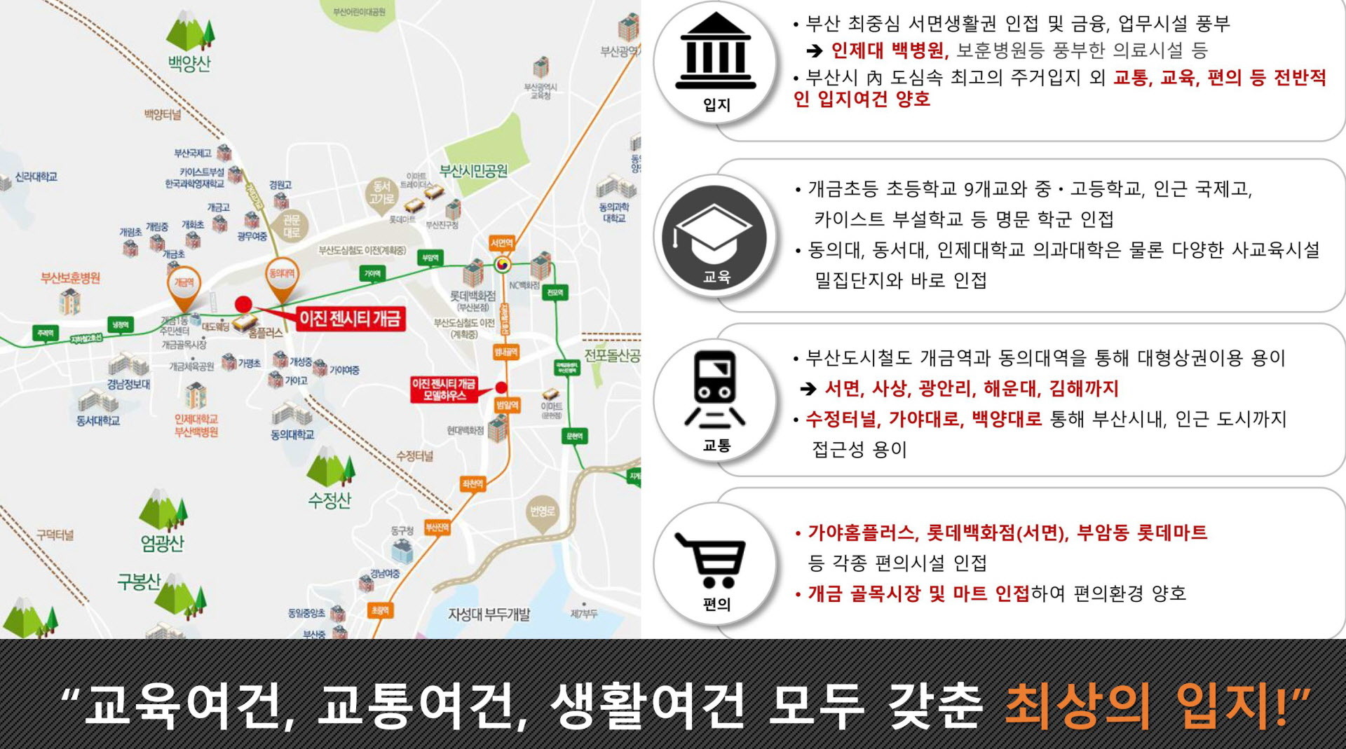 개금 이진젠시티 프리미엄 도움말