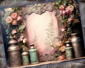 12 papers | Fairy Tale Potions and Nature Witch | Shabby Chic Scrapbooking Kit with Printable Pages, Junk Journaling, and Invitations