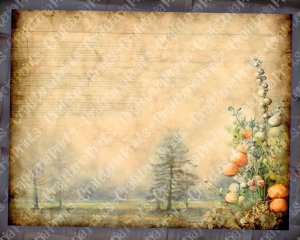 Forest Background Digital Junk Journal Forest Collage Printable Nature Journal Paper Perfect for Invitations, Digital Planners