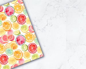 Colorful Fruit Slices Digital Pattern Paper, Seamless Texture for Scrapbooking and Crafts, Instant Download, Commercial Use, Printable Paper