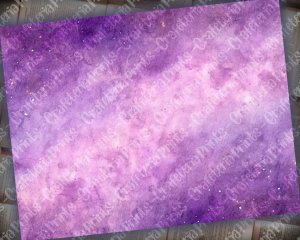 Purple Galaxy Background for Junk Journal, Basic Digital Paper, Printable Celestial Journal, Midnight Background - Perfect for Scrapbooking