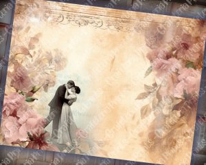 20 Pages of Romance Vintage Background Shabby Chic Ephemera Scrapbooking | Invitations, Digital Planners, Journaling, Junk Journals