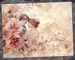 20 Pages of Romance Vintage Background Shabby Chic Ephemera Scrapbooking | Invitations, Digital Planners, Journaling, Junk Journals