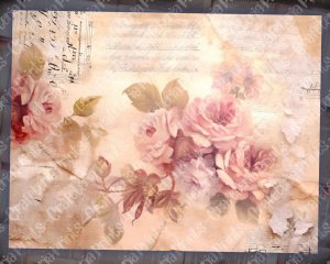 20 Pages of Romance Vintage Background Shabby Chic Ephemera Scrapbooking | Invitations, Digital Planners, Journaling, Junk Journals