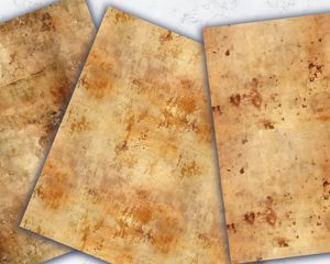 Rustic Vintage Stained Digital Paper with Distressed Texture, Antique Brown Wallpaper, Beige Backdrop for DIY Crafts and Scrapbooking