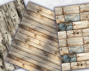 Rustic Wood Texture Seamless Patterns for Crafts & Designs, Shabby Chic Distressed Wood Plank, Illustration Style Texture, Instant Download