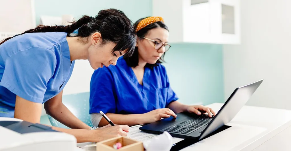 nurses balance patient load and documentation