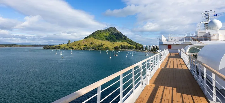 View from a cruise ship