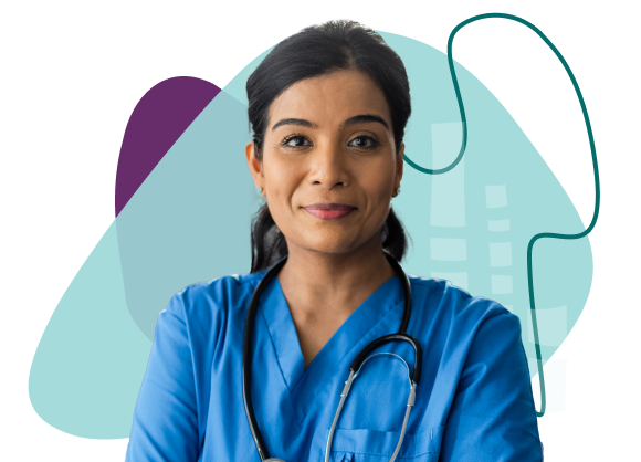 Nurse with crossed arms