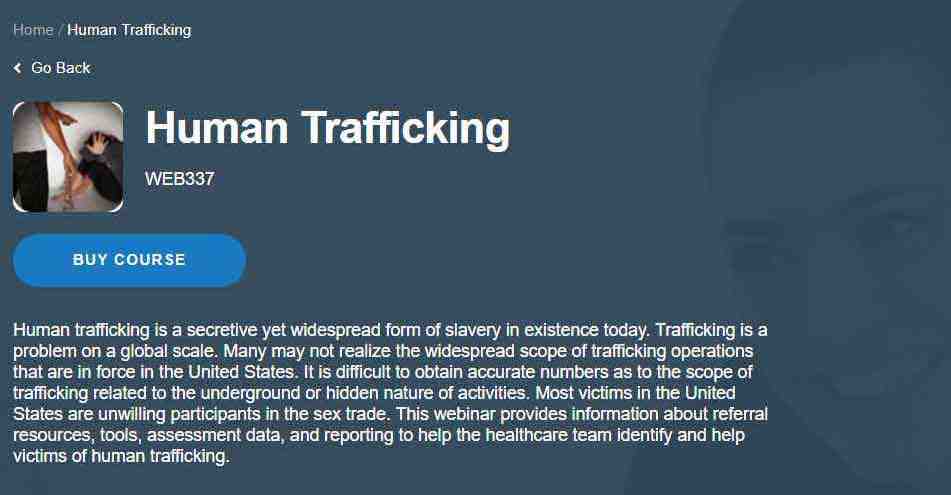 human trafficking
