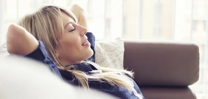 Woman relaxing