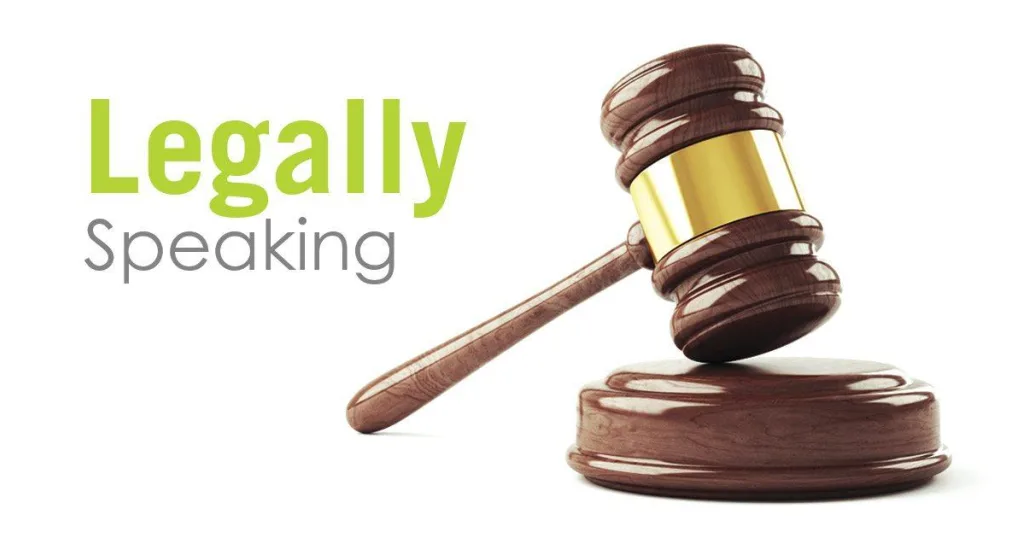 Legally speaking