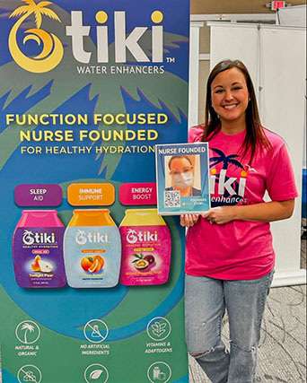 Tiki Water Enhancers - Stephanie Foster, RN, founder