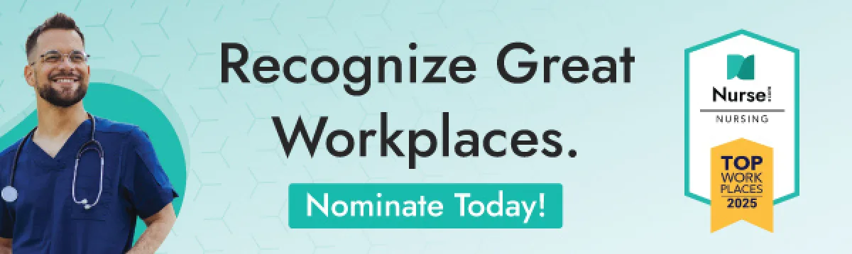 Invitation to nominate Top Workplaces for Nursing