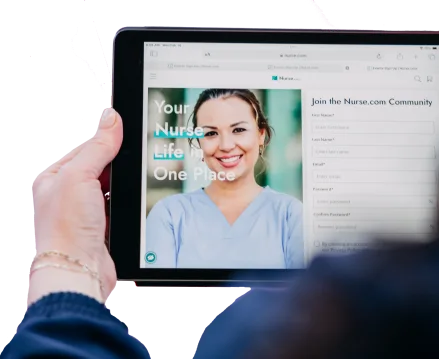 Join Nurse.com on iPad